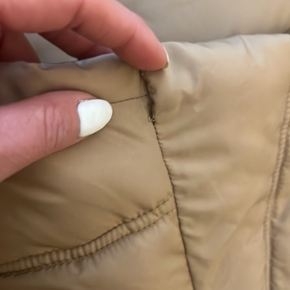 ✨SALE✨ THREAD & SUPPLY | Tan Puffer Long Jacket - Picture 9 of 9